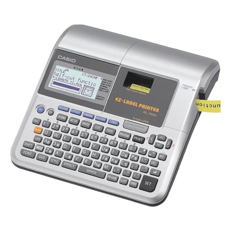 Casio KL 7400 Desktop Label Printer from Labelzone