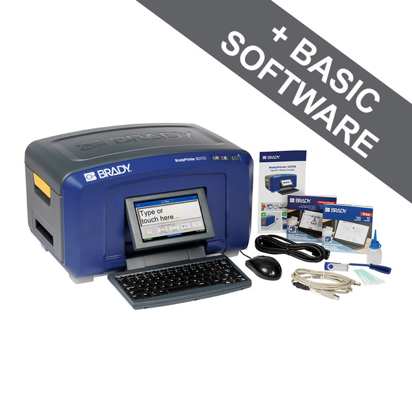 Brady S3700 Multicolour Cut Sign and Label Printer with QWERTY UK keyboard, Wifi and Bluetooth -  176433