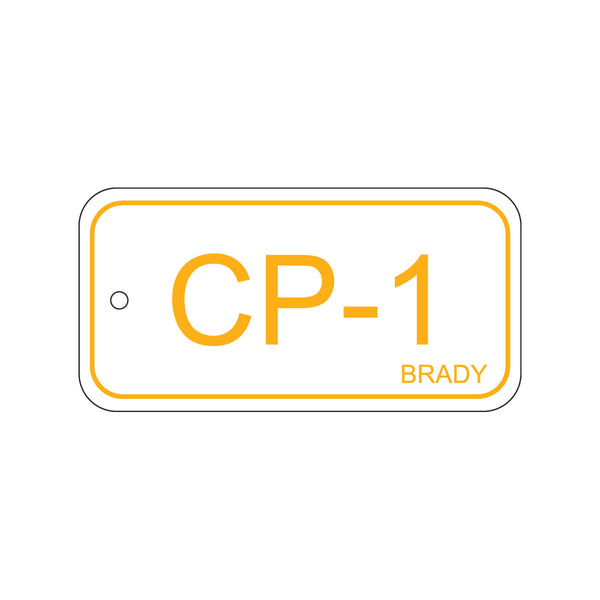 138396 Brady Energy Source Tag Control Panel CP-1 75.00mm x 38.00mm