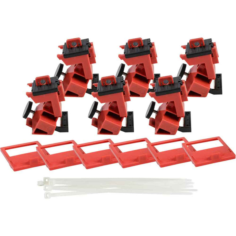 148687 - Brady TagLock Circuit Breaker 480-600V Clamp-on - 6 Pack