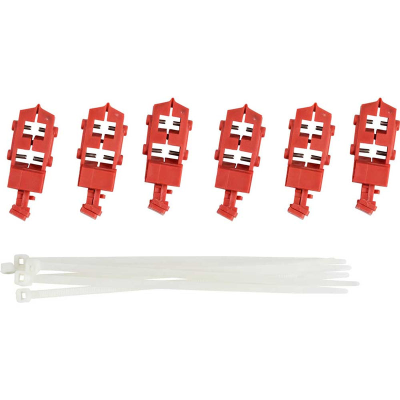 148693 - Brady TagLock Circuit Breaker Snap-on - 6 Pack