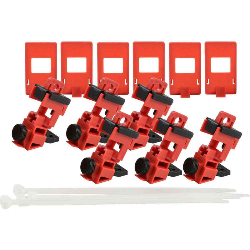 148698 - Brady TagLock Circuit Breaker 120-277V Clamp-on - 6 Pack