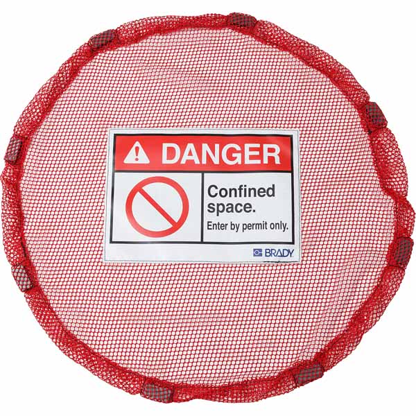 151071 Brady Magnet Non-Lock Cover Confined Space Small