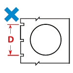 Brady BPT-602-461AW White Self-Laminating Polyester Labels 9.53 Dia. - Labelzone