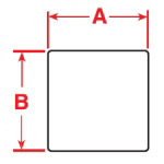 Brady BPT-642-461AW Self-laminating Polyester Labels 57.15mm x 19.05mm - Labelzone