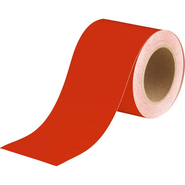 275226 Brady Red Pipe Banding Tape