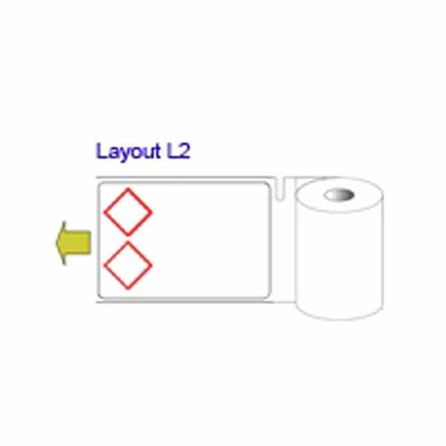 710564 Brady Minimark CLP-GHS Hazardous Substance Labels L2 75mm x 110mm - Labelzone