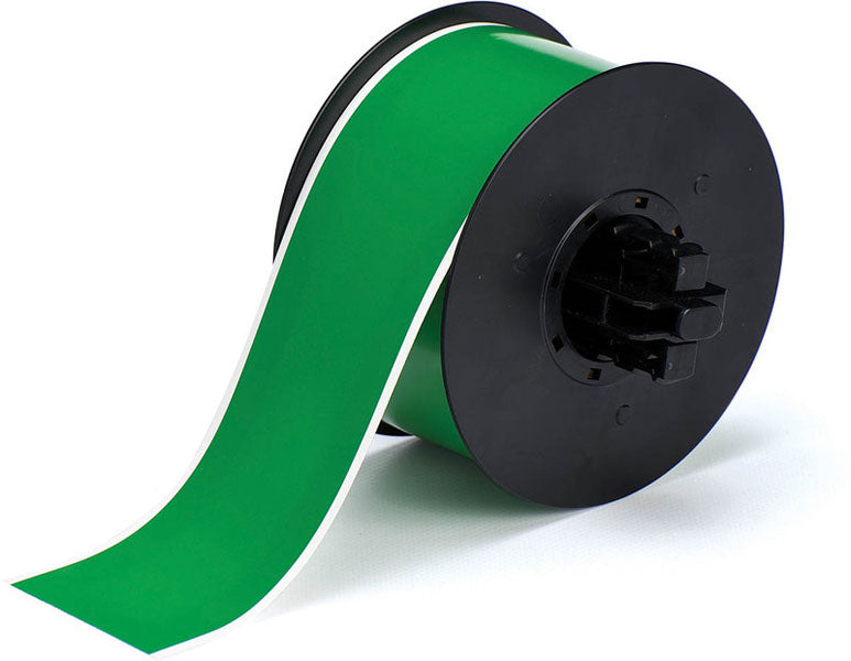 B30C-2250-595-GN - Green Brady BBP33 Indoor-Outdoor Vinyl 57.15 mm x continuous - Labelzone