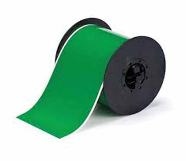 B30C-255-551-GRN - Green Brady BBP33 Non-Adhesive Pre-Cut Safety Tags 82.55 mm x 146.05 - Labelzone