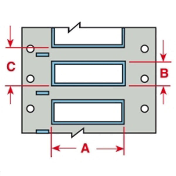 B33D-1500-2-7642 - White Brady BBP33 PermaSleeve HX Polyolefin Wire Marking Sleeves - Labelzone