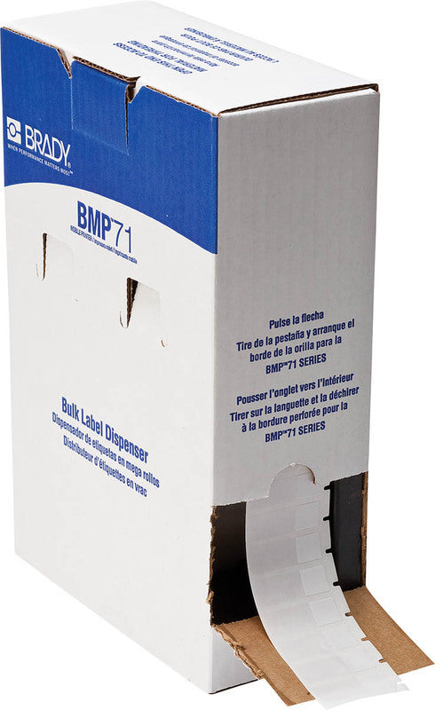 BM71-29-427 Brady BMP 71 Self Laminating Labels - 12.7 x 38.1 - Labelzone