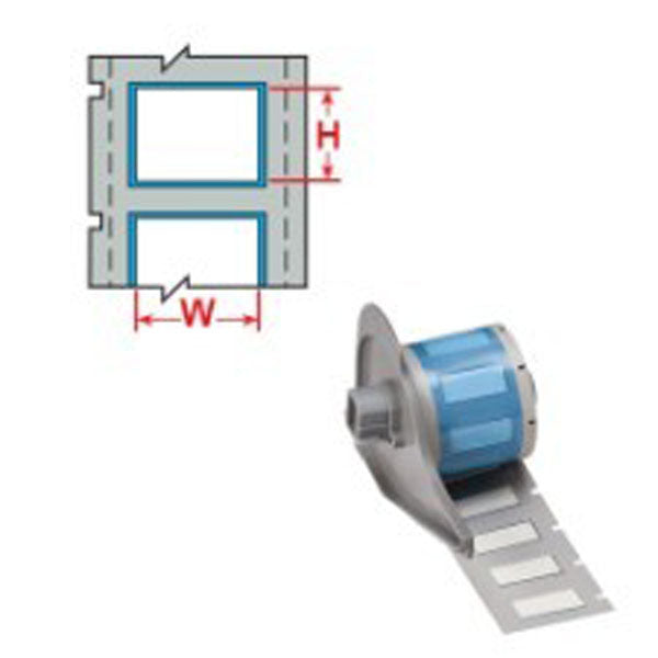 M71-125-1-7641 BMP71 Labels PermaSleeve Halogen Free - Labelzone