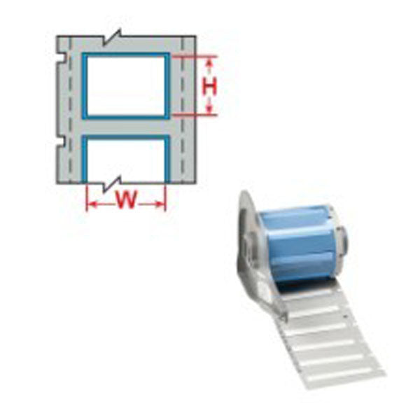 M71-125-175-7641 BMP71 Labels PermaSleeve Halogen Free - Labelzone