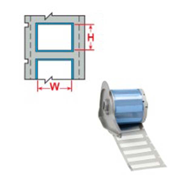 M71-187-175-7641YL BMP71 Labels PermaSleeve Halogen Free - Labelzone