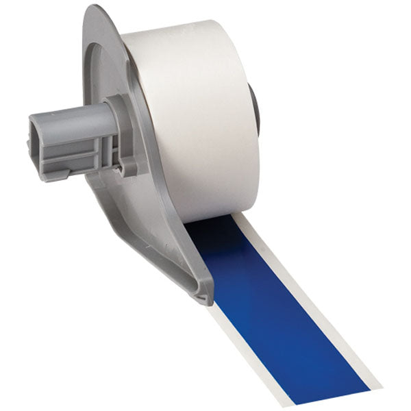 M71-30-427-BL BMP71 Labels Blue-Translucent Matt Self-Laminating Vinyl - Labelzone