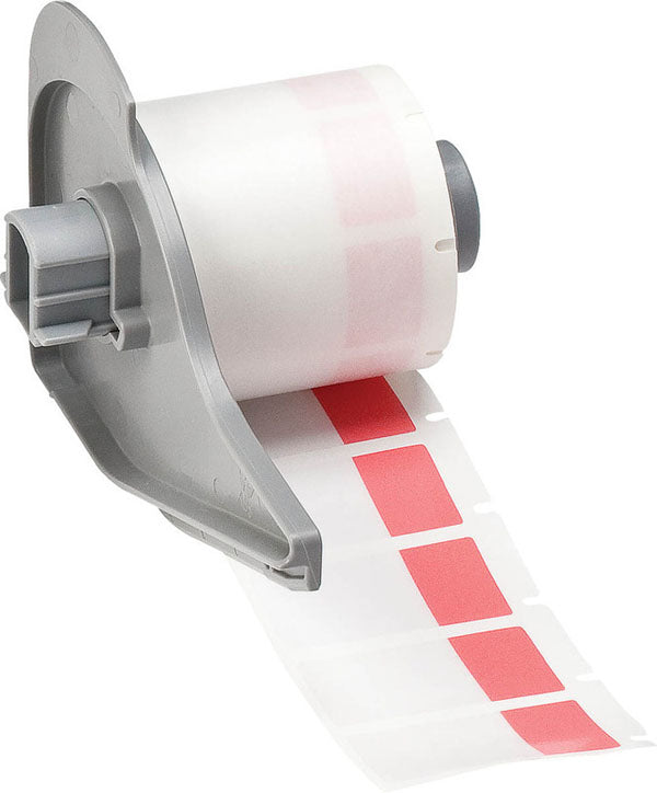 M71-30-427-RD BMP71 Labels Red-Translucent Matt Self-Laminating Vinyl - Labelzone