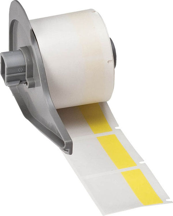 M71-32-427-YL BMP71 Labels Yellow-Translucent Matt Self-Laminating Vinyl - Labelzone