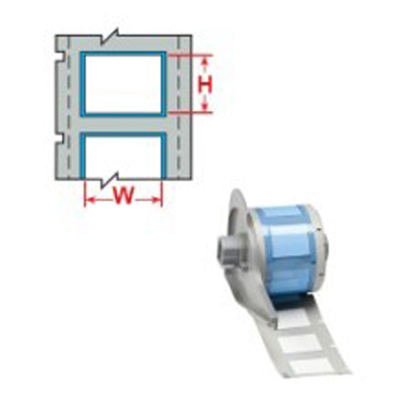 M71-500-175-7641YL BMP71 Labels PermaSleeve Halogen Free - Labelzone