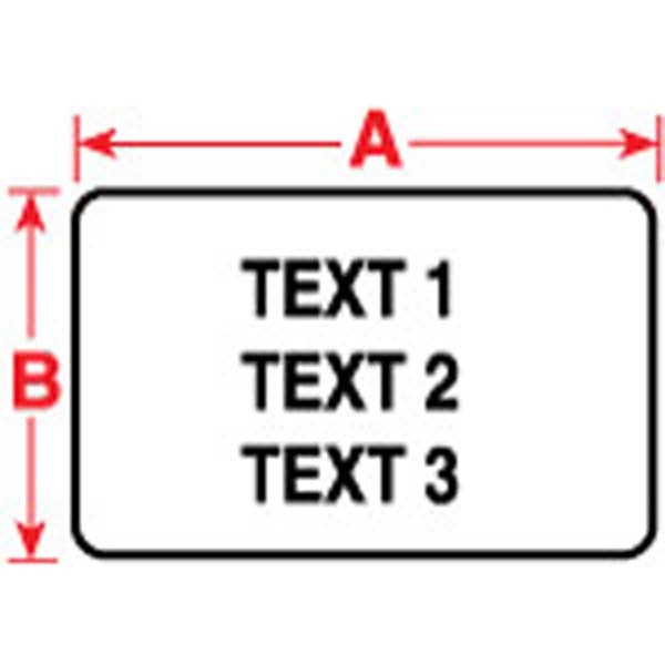 M71-97-481 BMP71 Labels StainerBondz Polyester - Labelzone