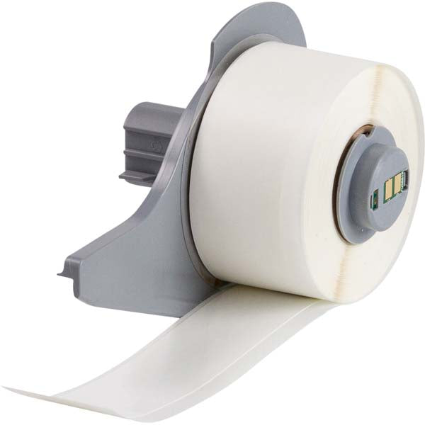 M71C-1000-498 BMP71 Labels White Semi-Gloss Repositionable Vinyl Cloth - Labelzone