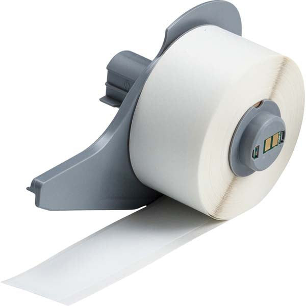 M71C-1000-581-WT White Repositionable Vinyl BMP71 Tape White Repositional Vinyl Film - Labelzone