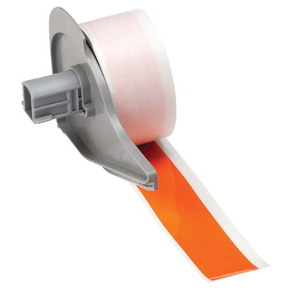 M71C-1000-595-OR BMP 71 Label Printer Tapes Orange Gloss Permanent Vinyl - Labelzone