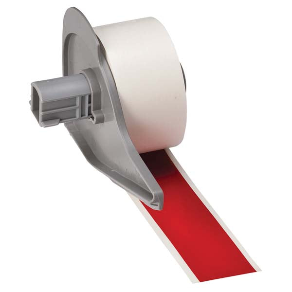 M71C-1000-595-RD BMP 71 Label Printer Tapes Red Gloss Permanent Vinyl - Labelzone