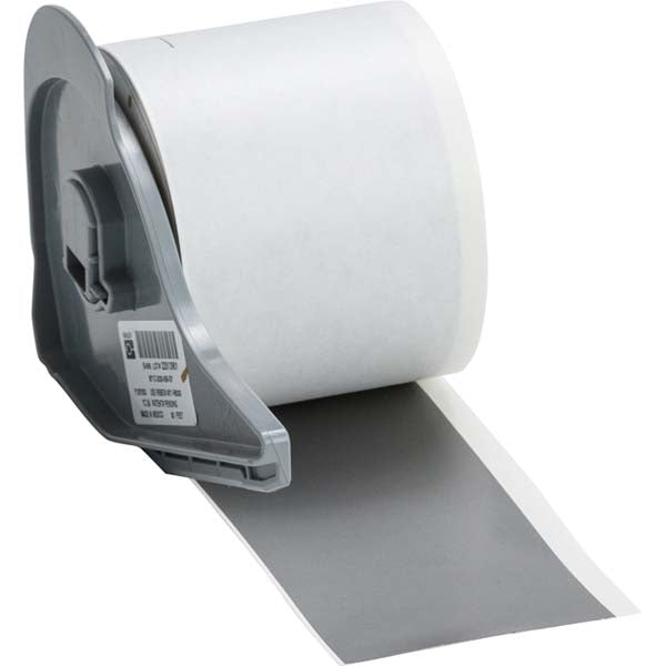 M71C-2000-595-GY BMP 71 Label Printer Tapes Grey Gloss Permanent Vinyl - Labelzone