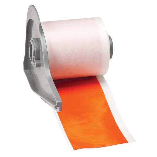 M71C-2000-595-OR BMP 71 Label Printer Tapes Orange Gloss Permanent Vinyl - Labelzone