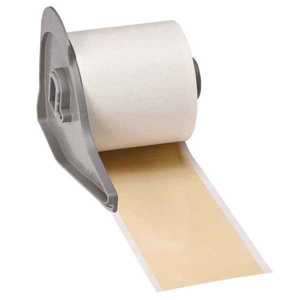 M71C-2000-595-TN BMP 71 Label Printer Tapes Tan Gloss Permanent Vinyl - Labelzone