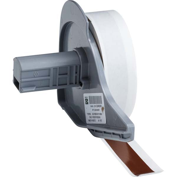 M71C-500-595-BR BMP 71 Label Printer Tapes Brown Gloss Permanent Vinyl - Labelzone