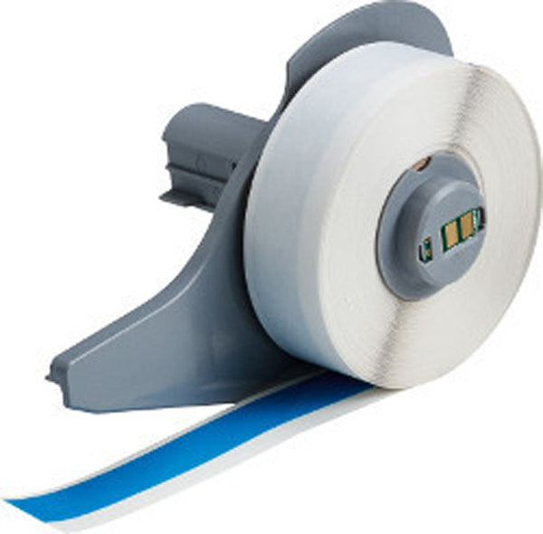 M71C-500-595-LB BMP 71 Label Printer Tapes Light blue Gloss Permanent Vinyl - Labelzone