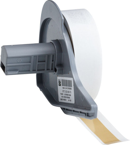 M71C-500-595-TN BMP 71 Label Printer Tapes Tan Gloss Permanent Vinyl - Labelzone