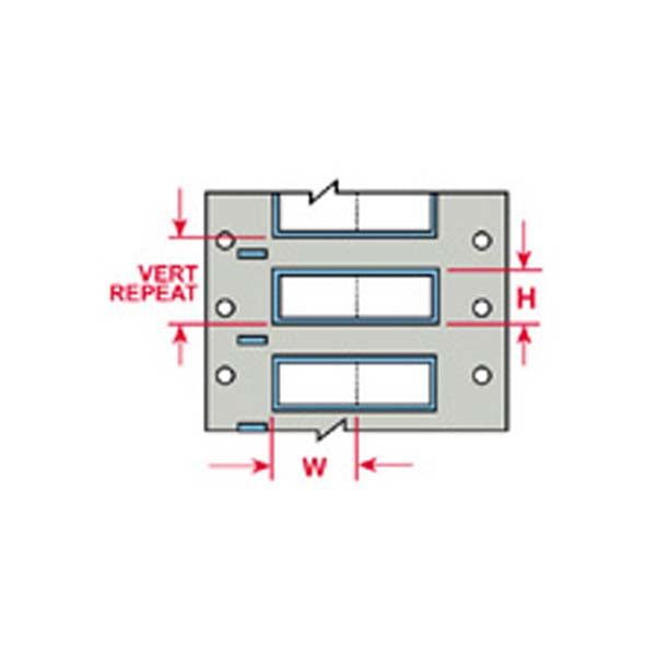 PS-094-2-WT-S Brady IP Printer Heat-Shrink Polyolefin Labels - Labelzone