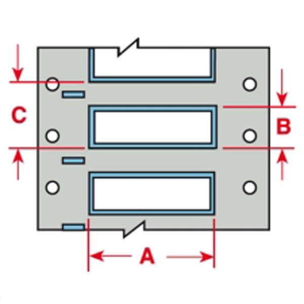 PS-125-2-WT Brady IP Printer Heat-Shrink Polyolefin Labels - Labelzone