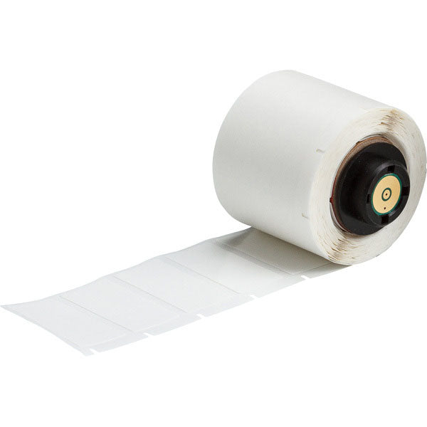 Brady PTL-30-498 White Vinyl Cloth Labels - Labelzone