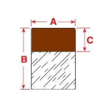 Brady PTL-32-427-BR - B-427 Self Laminating Vinyl - Labelzone