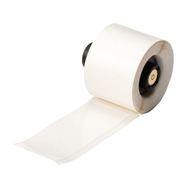 Brady PTL-33-498 White Vinyl Cloth Labels - Labelzone