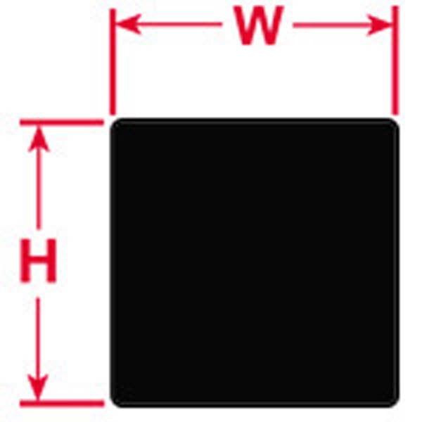 Brady PTLEP-01-7593-BK - EPREP Labels - Polyethylene-Foam Laminate B-7593 - Labelzone