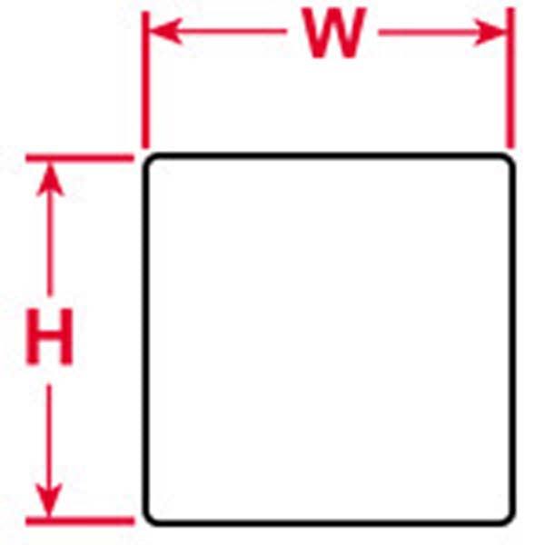 Brady PTLEP-01-7593-WT - EPREP Labels - Polyethylene-Foam Laminate B-7593 - Labelzone