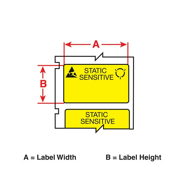 Brady PTLSL-17-473 - B-473 Static Dissipative Polyester - Labelzone