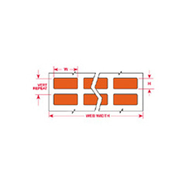 THT-11-457-10 Brady IP Printer High Temperature Polyimide Labels - Labelzone