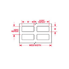 THT-13-449-10 Brady IP Printer Removable Polypropylene Labels - Labelzone