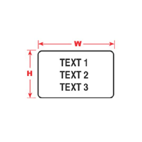 THT-152-499-3 Brady IP Printer Nylon Cloth Labels - Labelzone