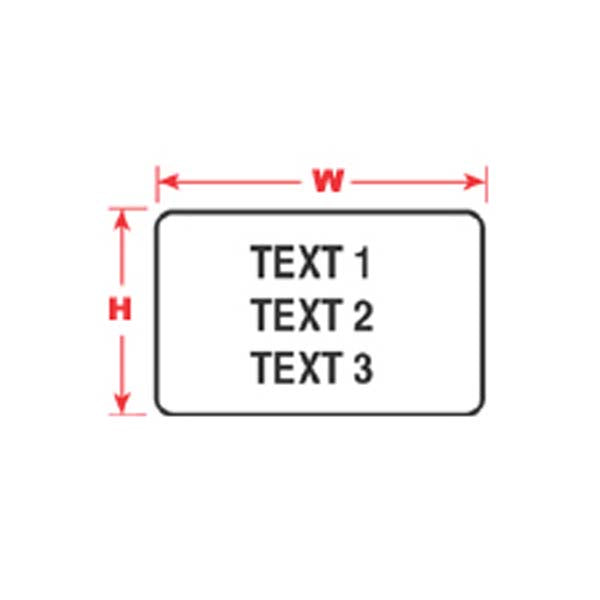 THT-140-488-3 Brady IP Printer High-Performance Polyester Labels - Labelzone