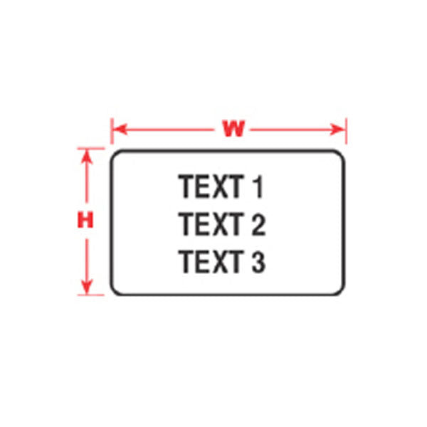 THT-151-499-3 Brady IP Printer Nylon Cloth Labels - Labelzone