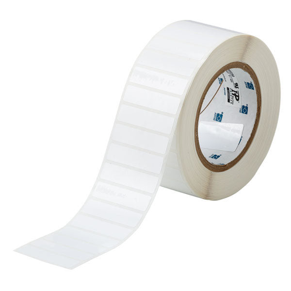 THT-53-423-3 Brady IP Printer Permanent Polyester Labels 12.70 x 50.80mm - Labelzone