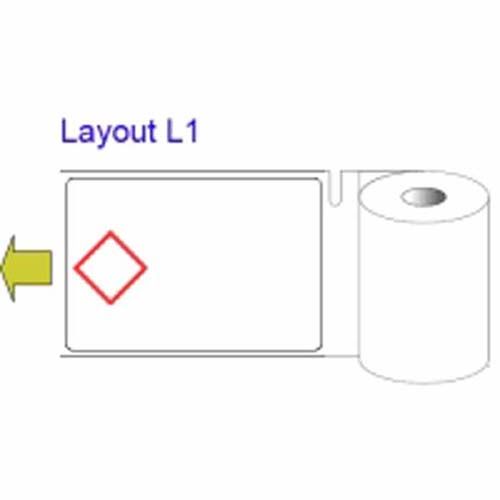 Brady THTCLP-L-L1-7594-0.5 Thermal Transfer CLP 105 x 155mm - L1- Polypropylene